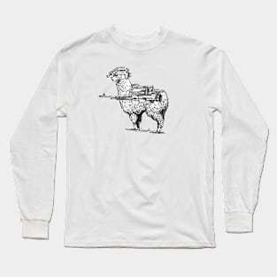 Combat Llama Long Sleeve T-Shirt